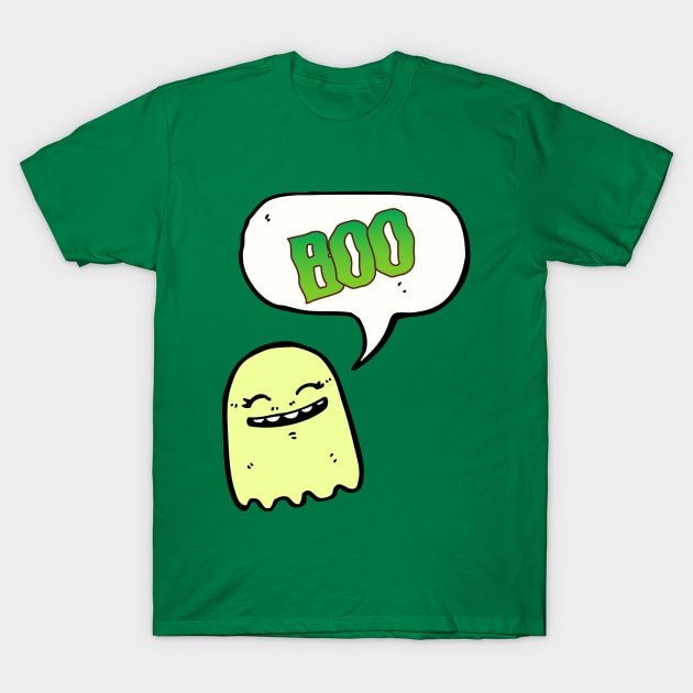 Cute Boo Ghost T-Shirt by O.M design